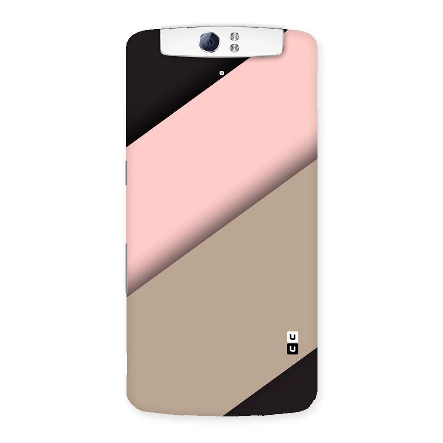 Pink Diagonal Back Case for Oppo N1