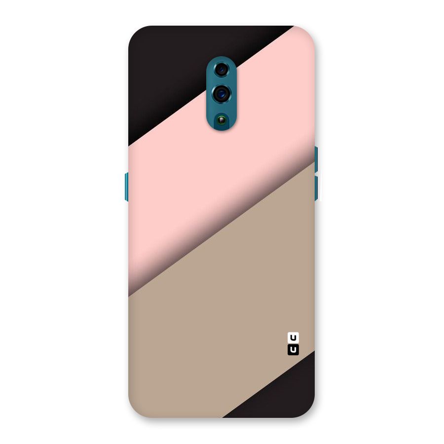 Pink Diagonal Back Case for Oppo Reno