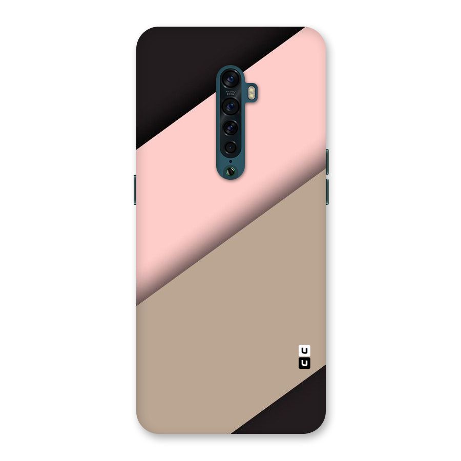 Pink Diagonal Back Case for Oppo Reno2