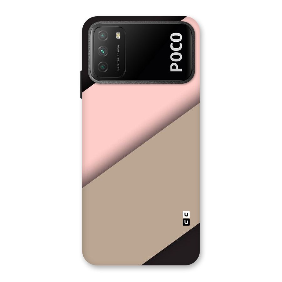 Pink Diagonal Back Case for Poco M3