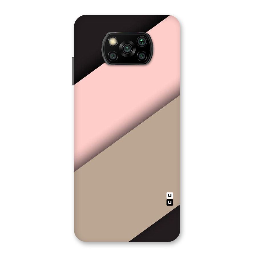 Pink Diagonal Back Case for Poco X3