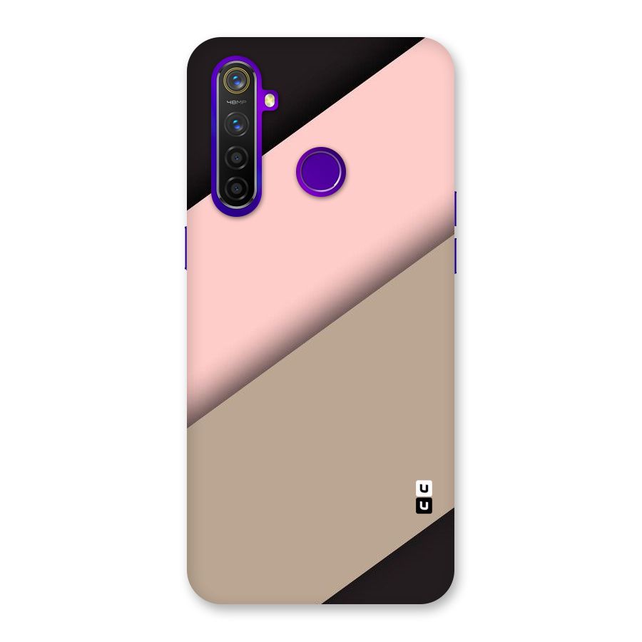 Pink Diagonal Back Case for Realme 5 Pro
