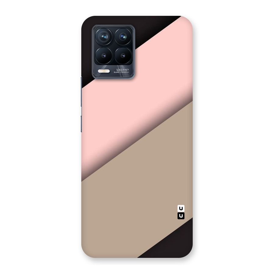 Pink Diagonal Back Case for Realme 8 Pro