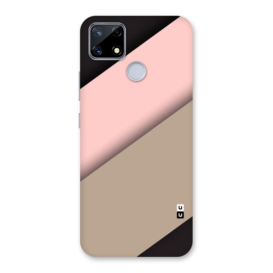 Pink Diagonal Back Case for Realme Narzo 20