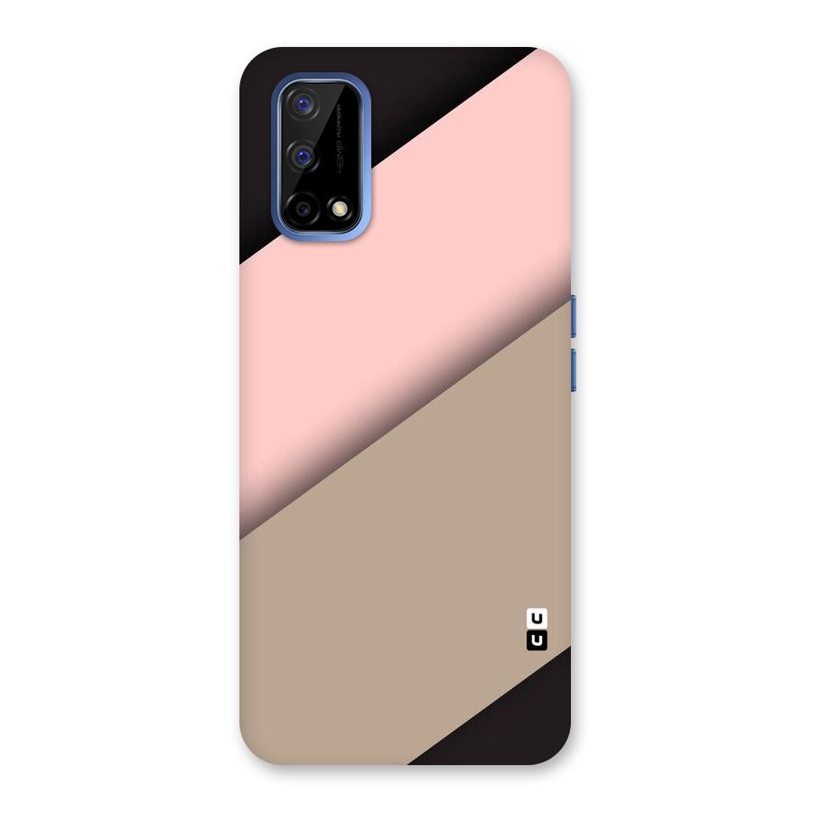 Pink Diagonal Back Case for Realme Narzo 30 Pro