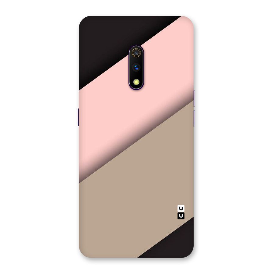 Pink Diagonal Back Case for Realme X