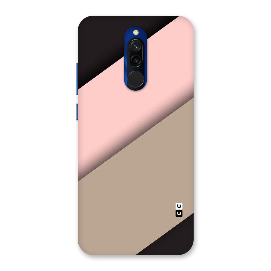 Pink Diagonal Back Case for Redmi 8