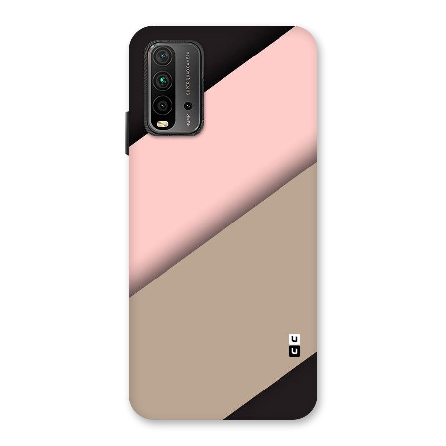 Pink Diagonal Back Case for Redmi 9 Power