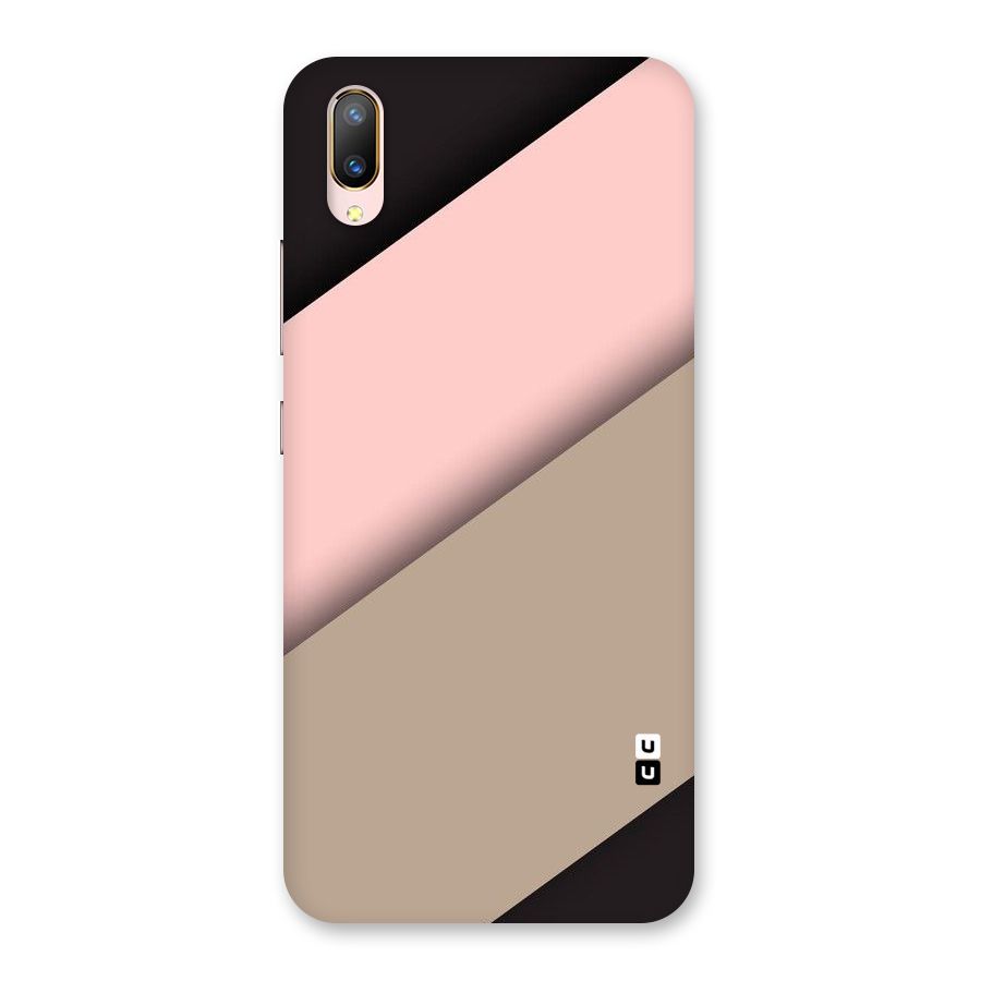 Pink Diagonal Back Case for Vivo V11 Pro