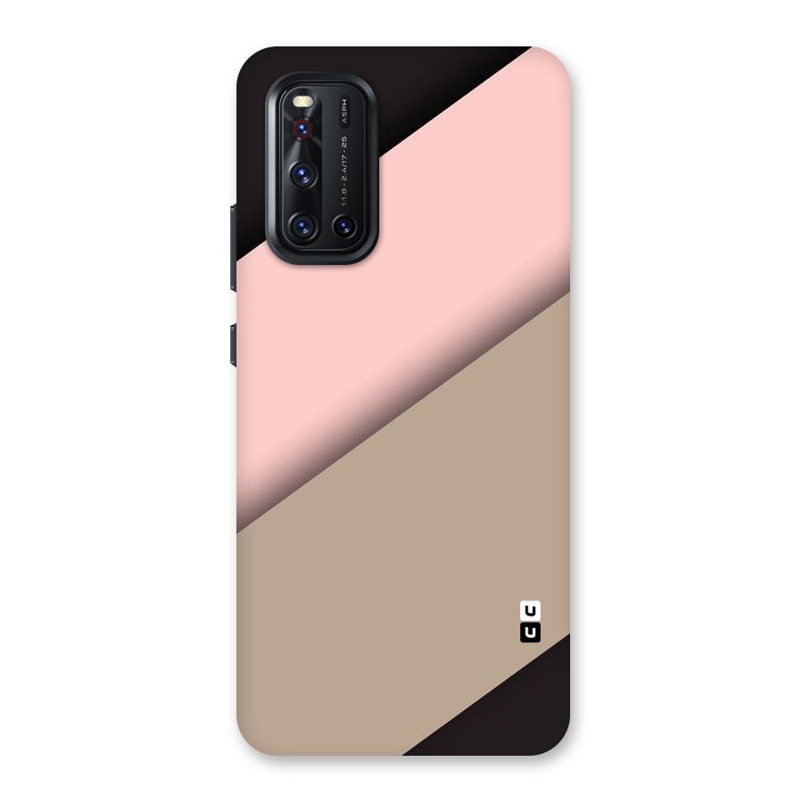 Pink Diagonal Back Case for Vivo V19