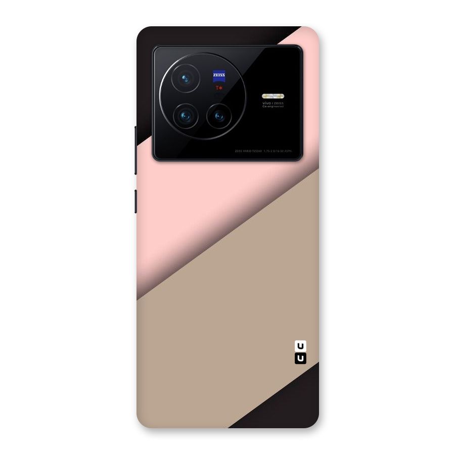 Pink Diagonal Back Case for Vivo X80