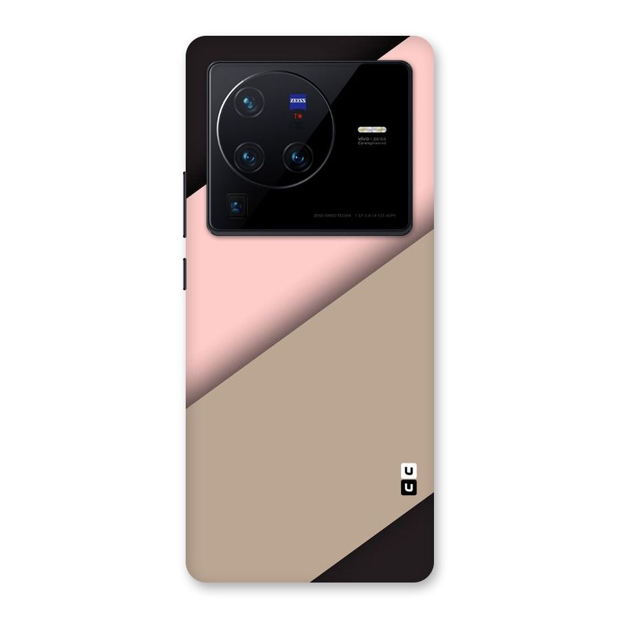 Pink Diagonal Back Case for Vivo X80 Pro