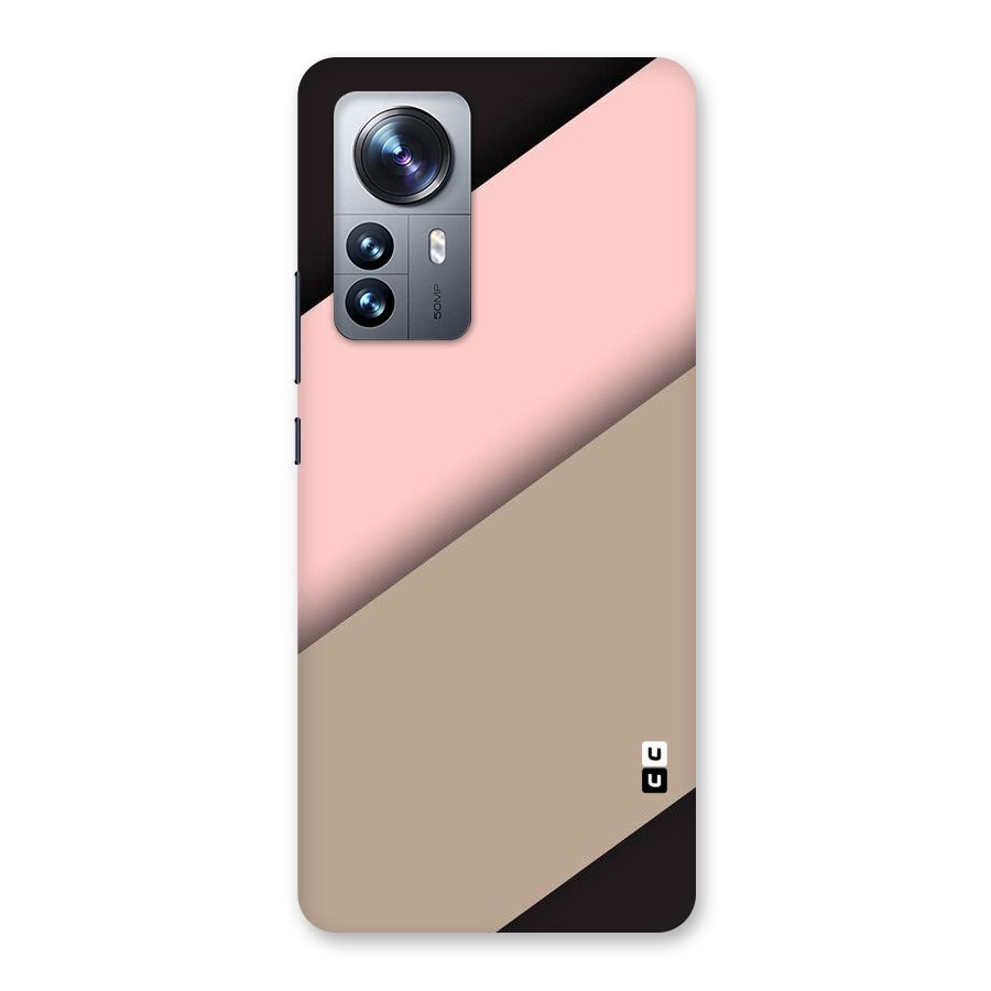 Pink Diagonal Back Case for Xiaomi 12 Pro