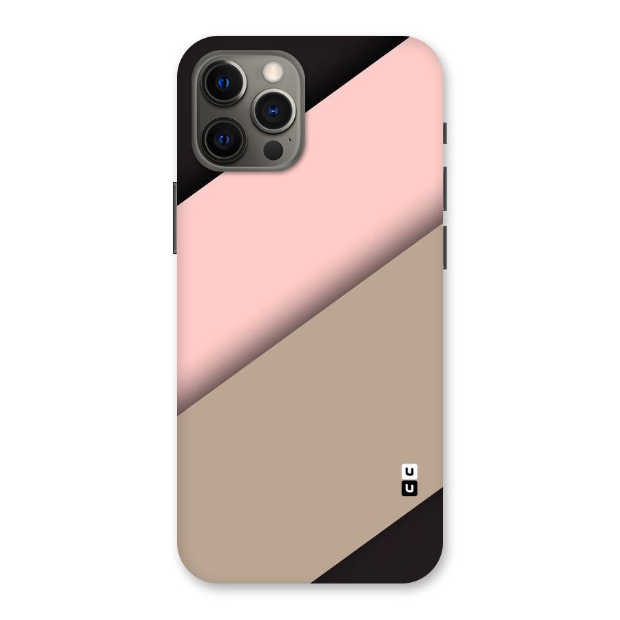 Pink Diagonal Back Case for iPhone 12 Pro Max