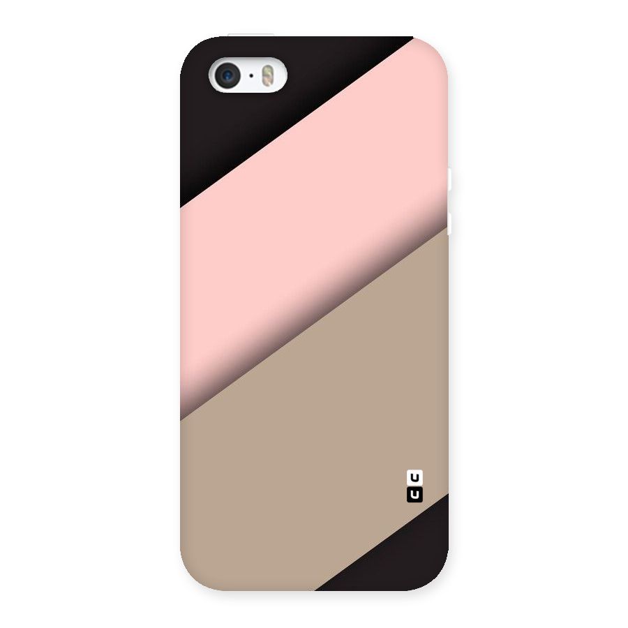 Pink Diagonal Back Case for iPhone SE