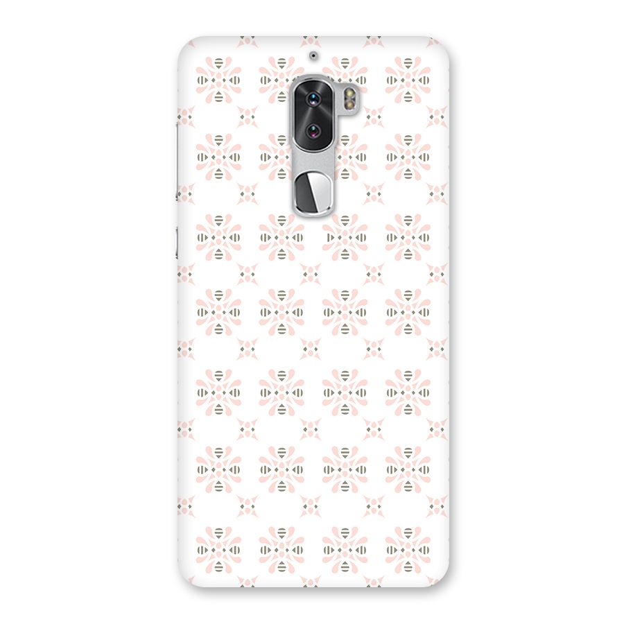 Pink Floral Pattern Back Case for Coolpad Cool 1