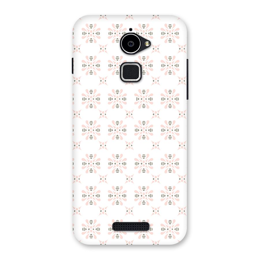 Pink Floral Pattern Back Case for Coolpad Note 3 Lite