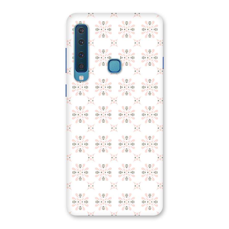 Pink Floral Pattern Back Case for Galaxy A9 (2018)