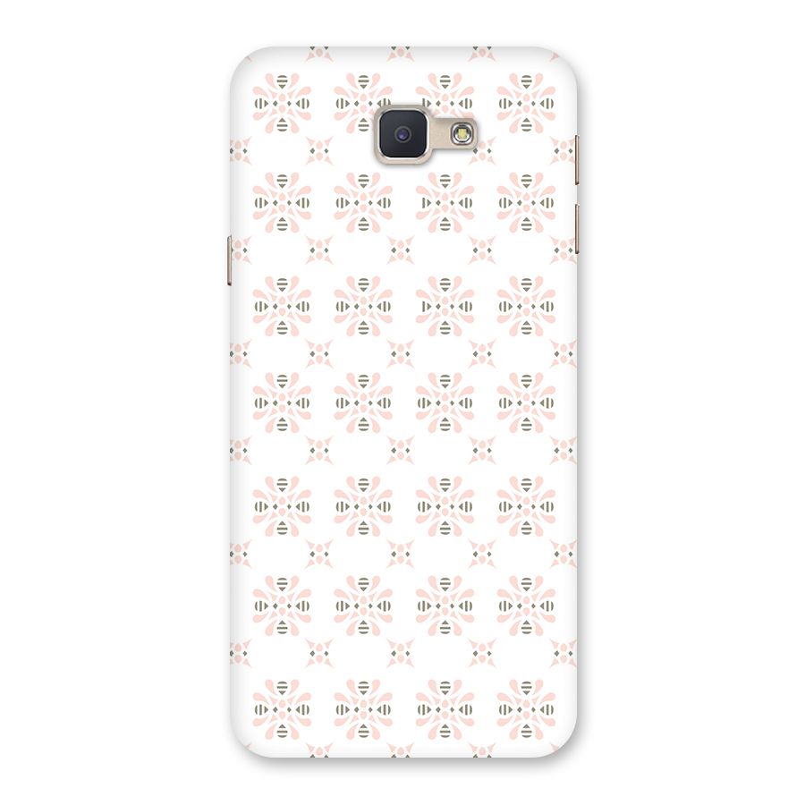 Pink Floral Pattern Back Case for Galaxy J5 Prime