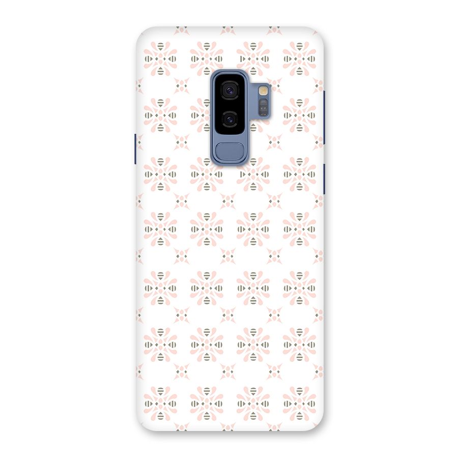 Pink Floral Pattern Back Case for Galaxy S9 Plus