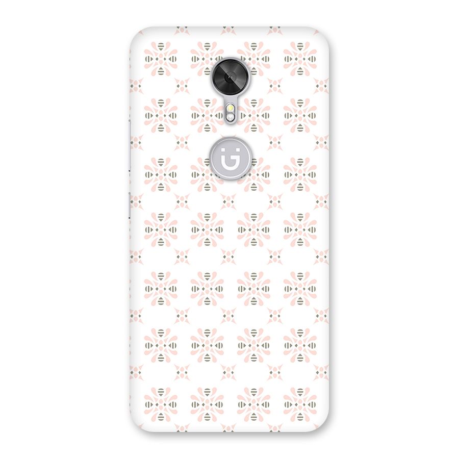 Pink Floral Pattern Back Case for Gionee A1