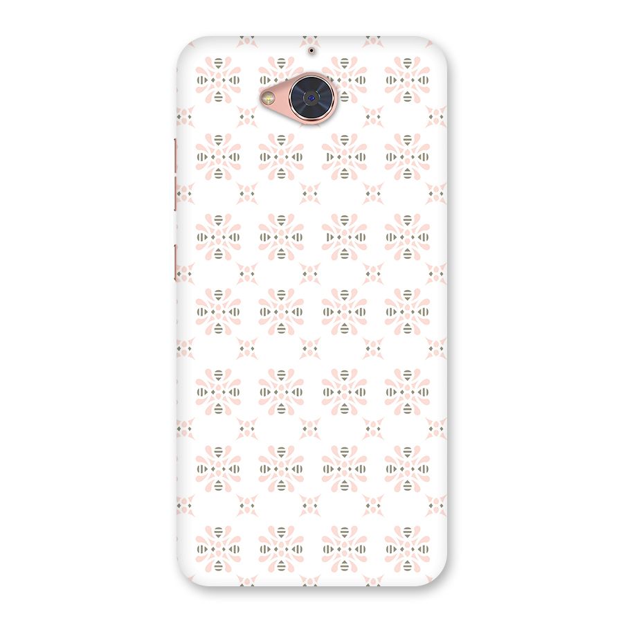Pink Floral Pattern Back Case for Gionee S6 Pro