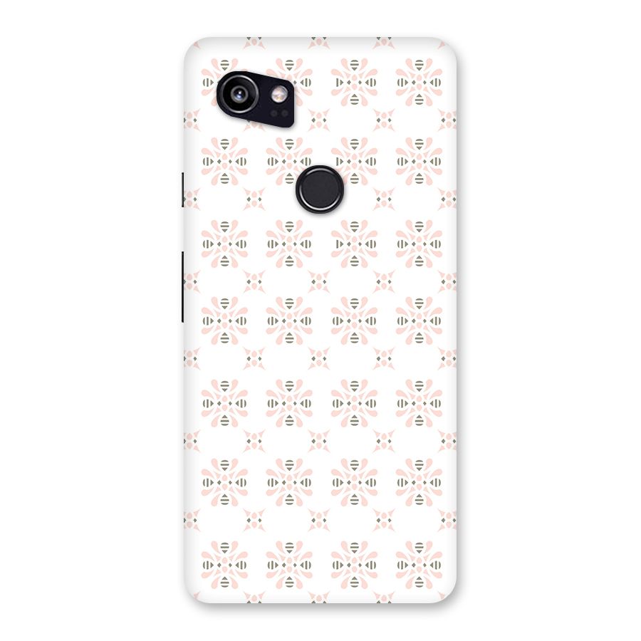 Pink Floral Pattern Back Case for Google Pixel 2 XL