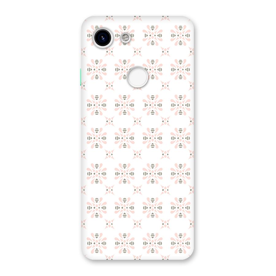Pink Floral Pattern Back Case for Google Pixel 3