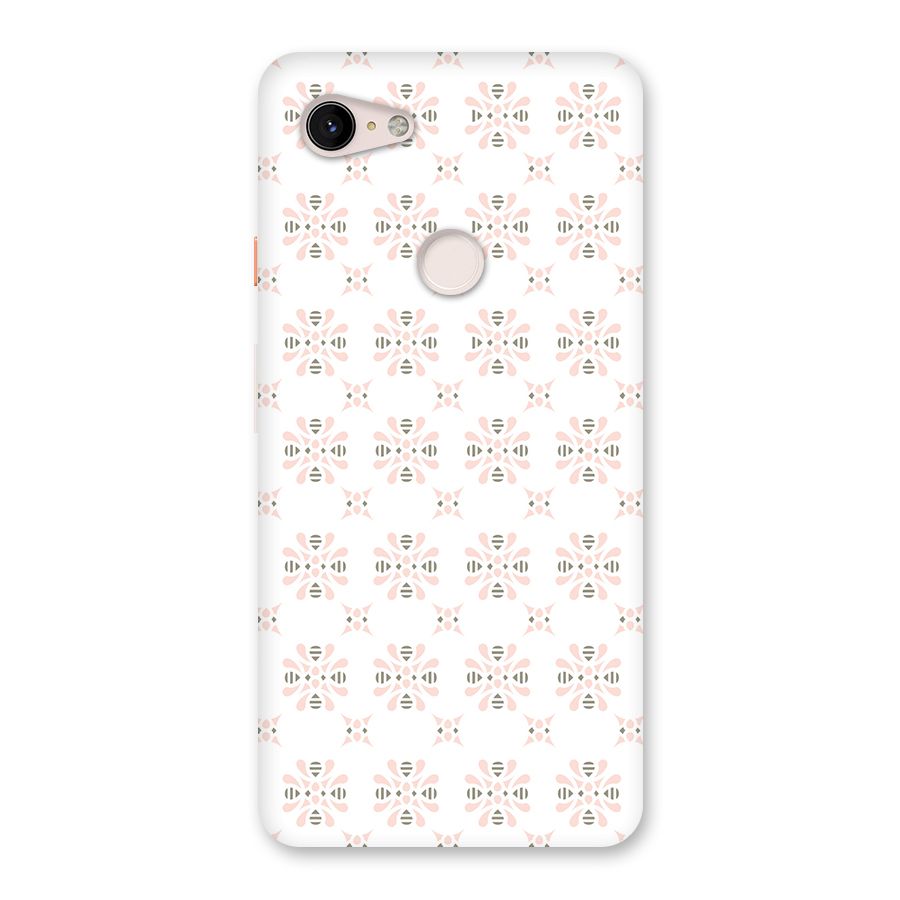 Pink Floral Pattern Back Case for Google Pixel 3 XL