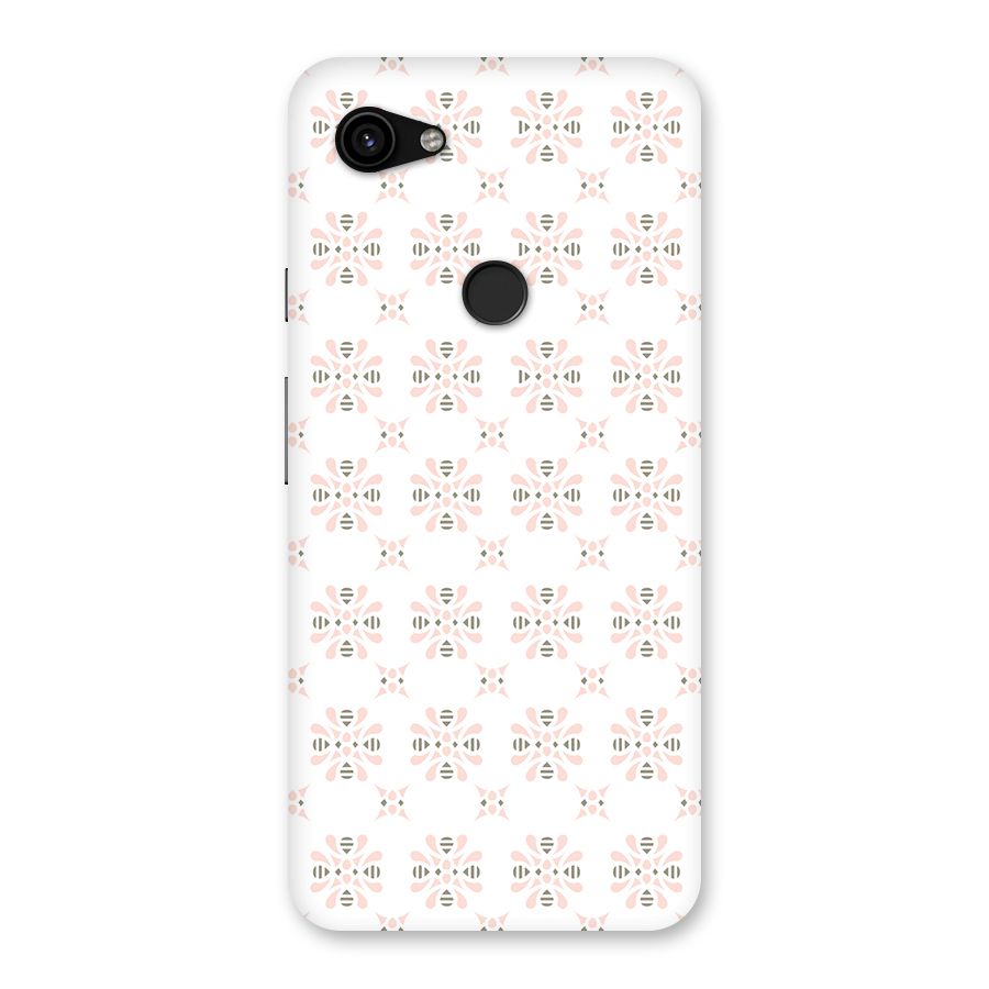 Pink Floral Pattern Back Case for Google Pixel 3a XL