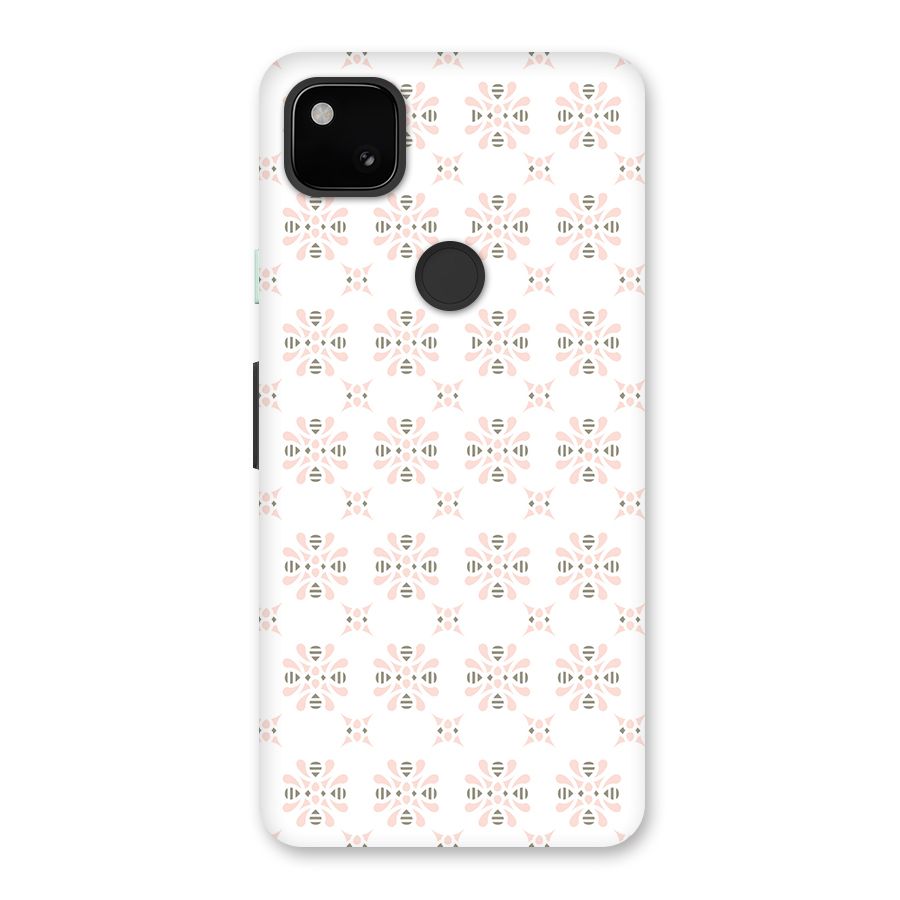 Pink Floral Pattern Back Case for Google Pixel 4a