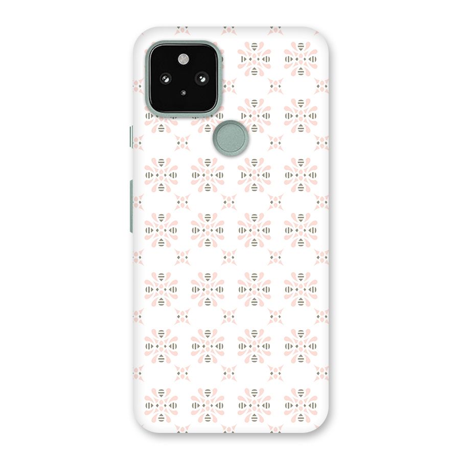 Pink Floral Pattern Back Case for Google Pixel 5