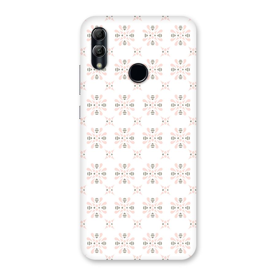 Pink Floral Pattern Back Case for Honor 10 Lite