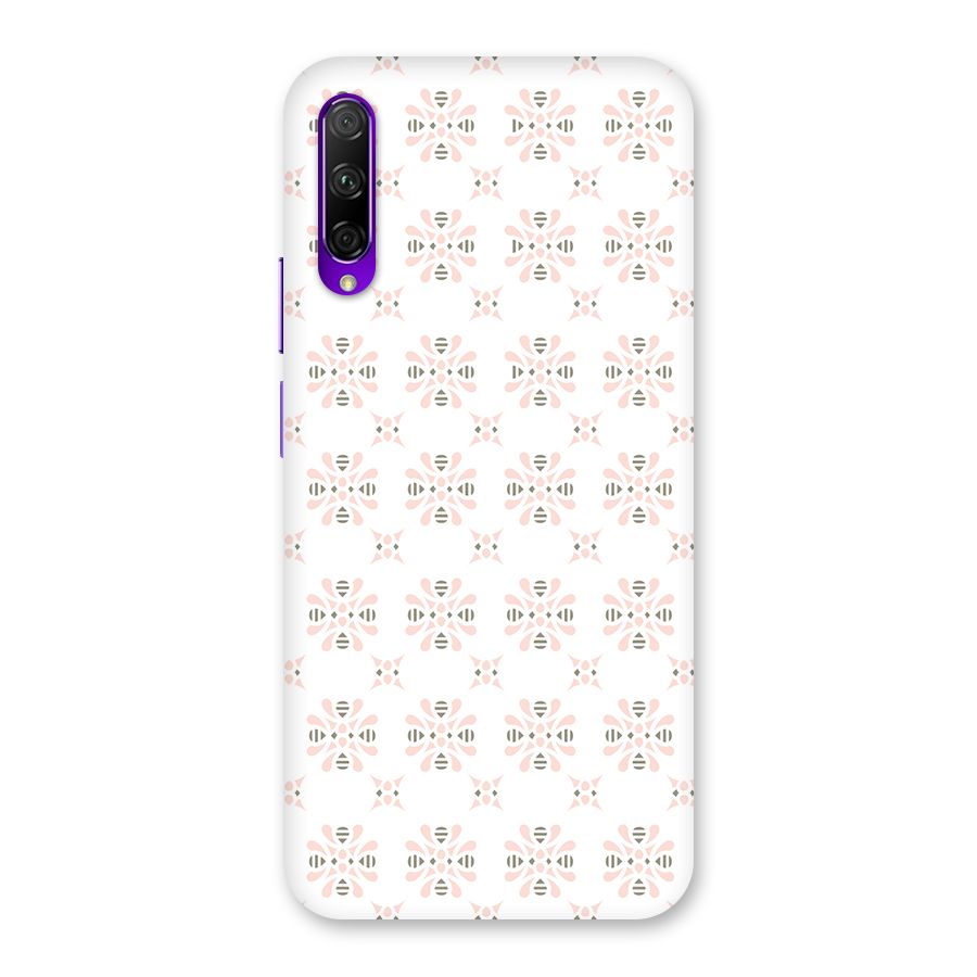 Pink Floral Pattern Back Case for Honor 9X Pro