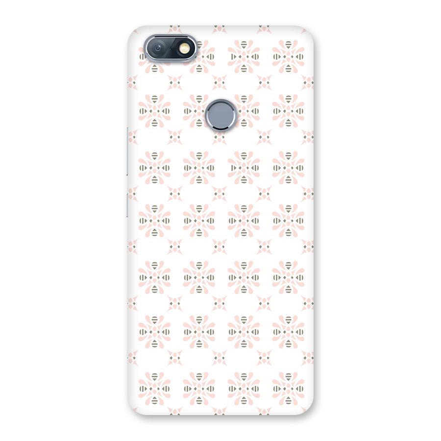 Pink Floral Pattern Back Case for Infinix Note 5