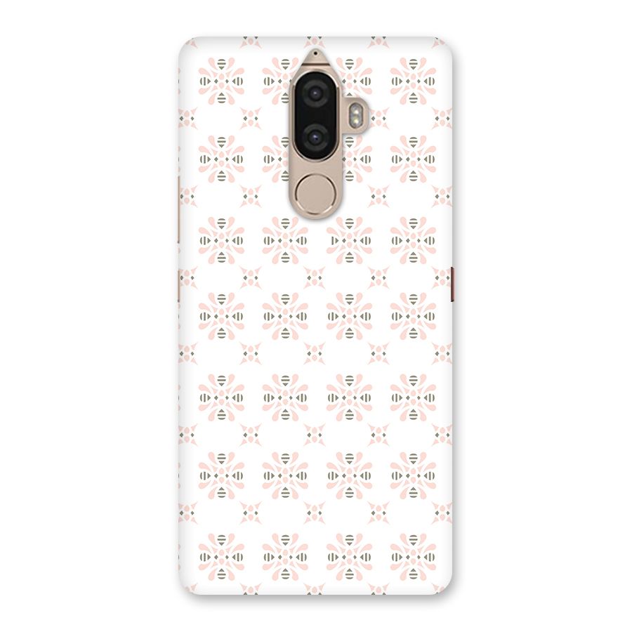Pink Floral Pattern Back Case for Lenovo K8 Note