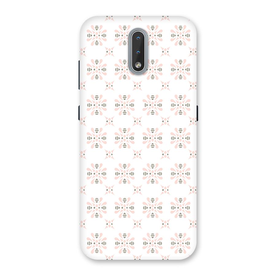 Pink Floral Pattern Back Case for Nokia 2.3