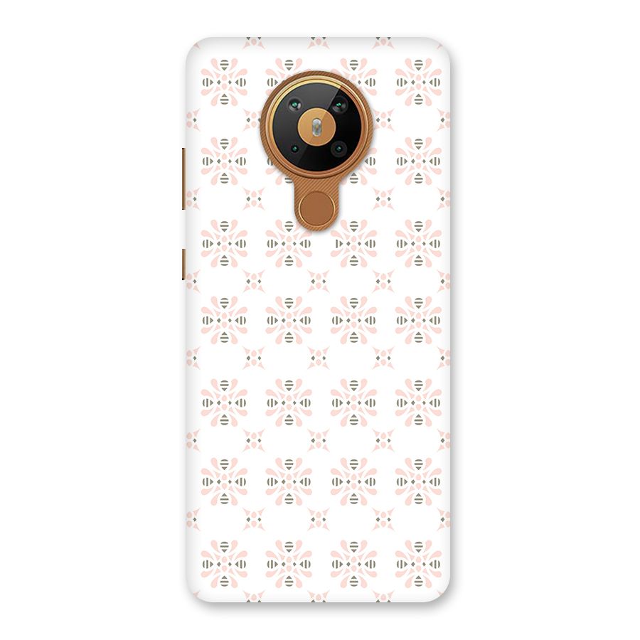 Pink Floral Pattern Back Case for Nokia 5.3