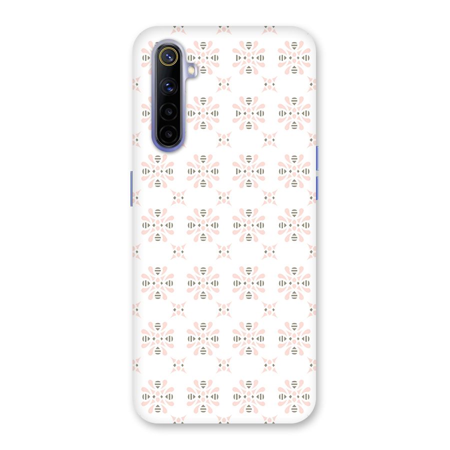 Pink Floral Pattern Back Case for Realme 6i