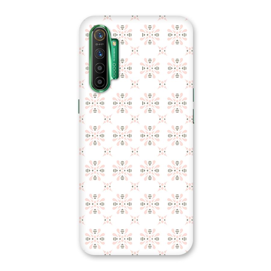 Pink Floral Pattern Back Case for Realme X2