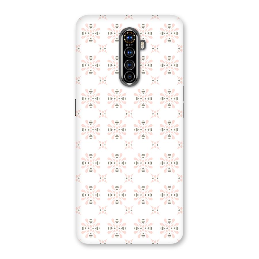 Pink Floral Pattern Back Case for Realme X2 Pro