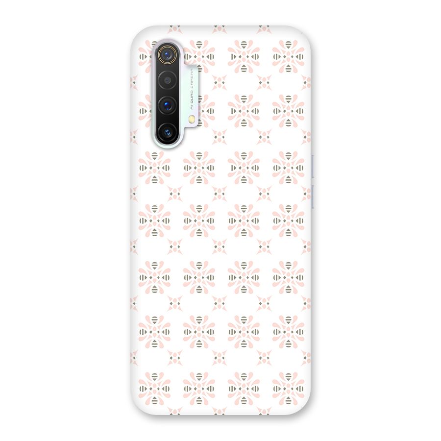 Pink Floral Pattern Back Case for Realme X3