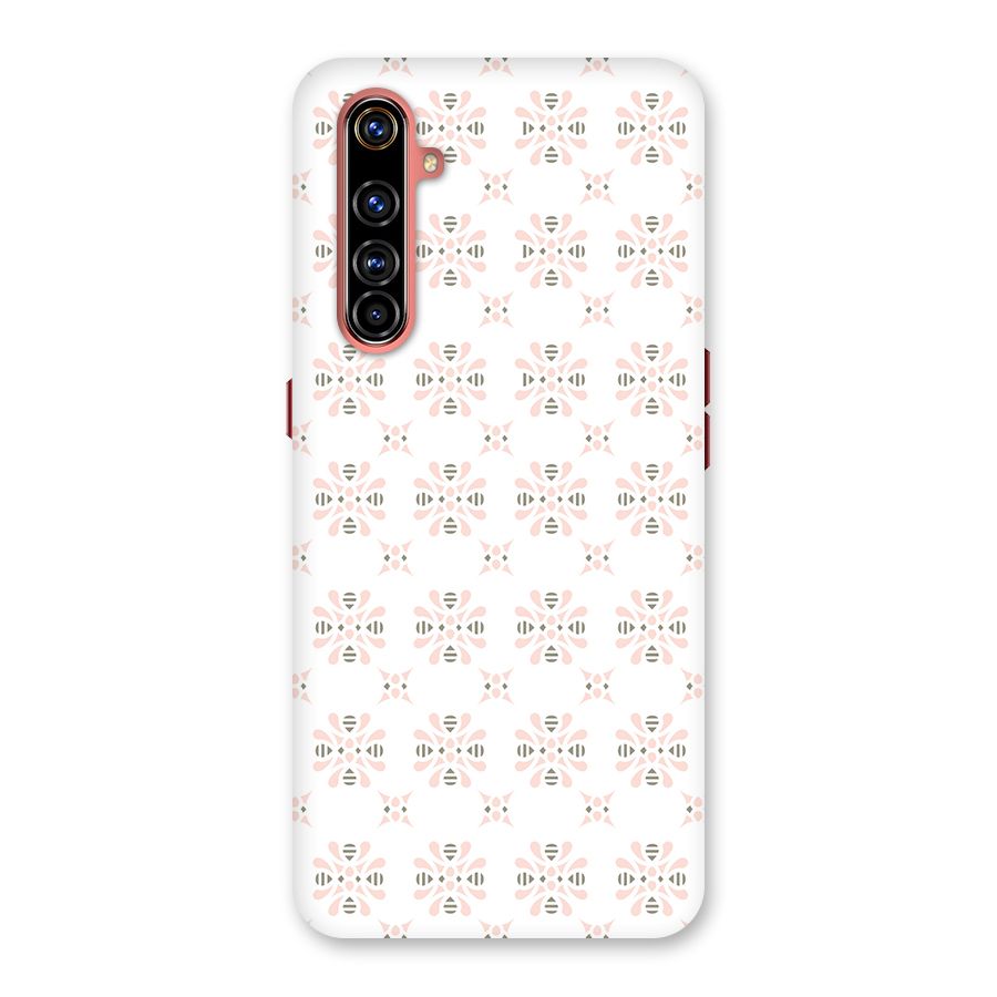 Pink Floral Pattern Back Case for Realme X50 Pro