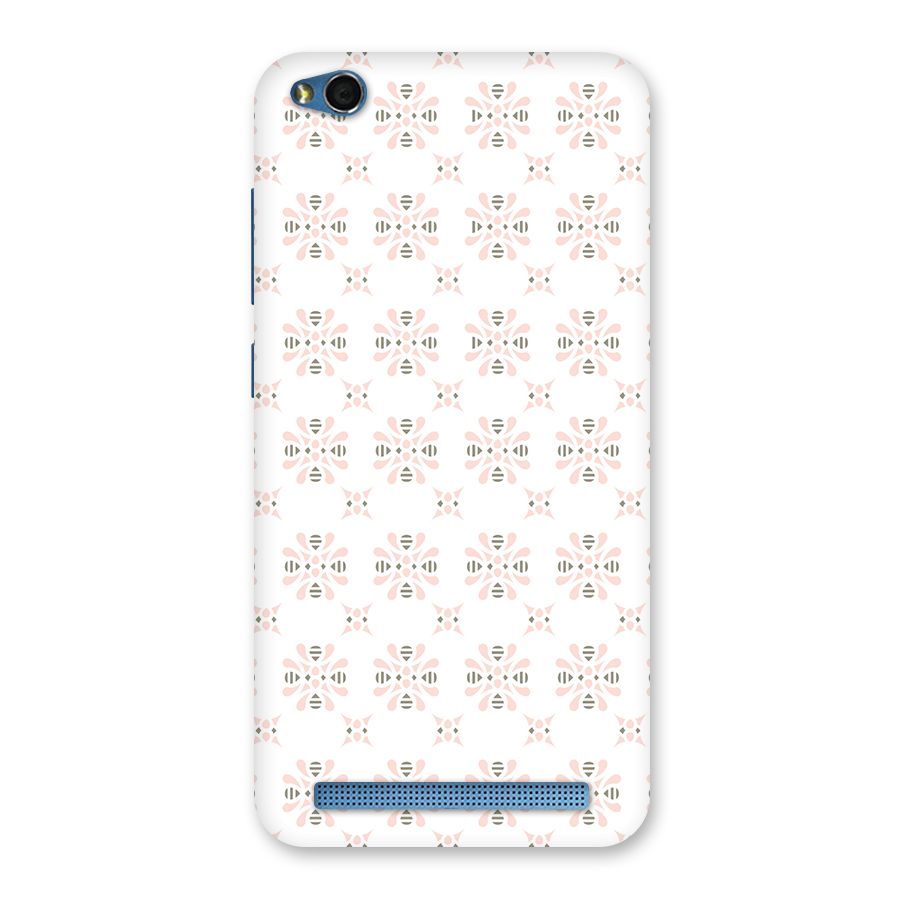 Pink Floral Pattern Back Case for Redmi 5A