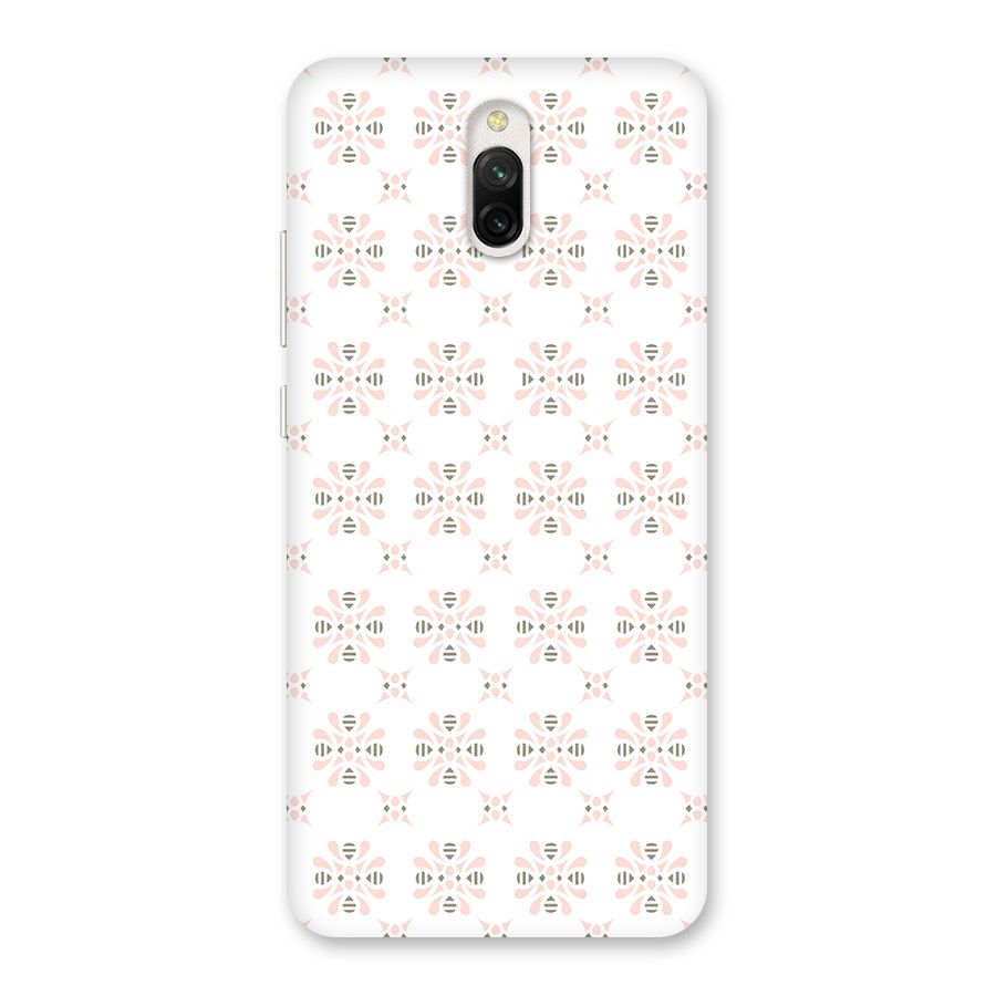 Pink Floral Pattern Back Case for Redmi 8A Dual