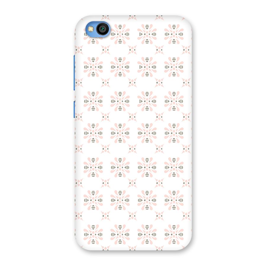 Pink Floral Pattern Back Case for Redmi Go