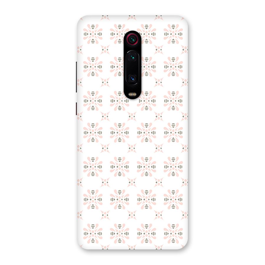 Pink Floral Pattern Back Case for Redmi K20