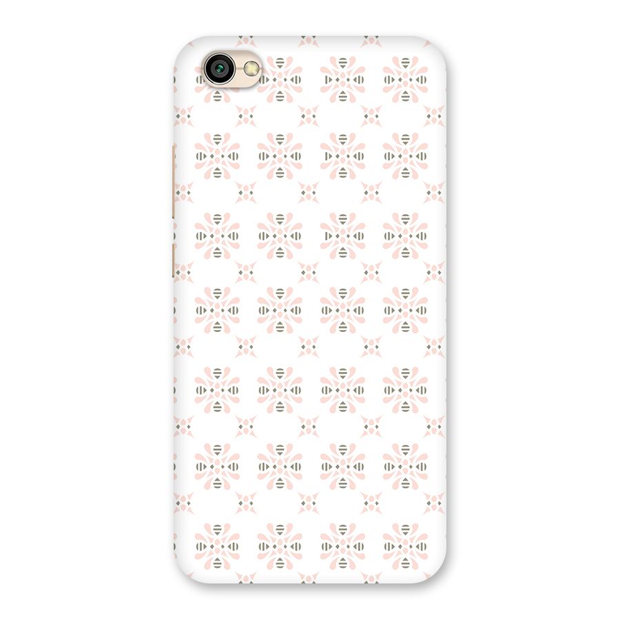 Pink Floral Pattern Back Case for Redmi Y1 Lite
