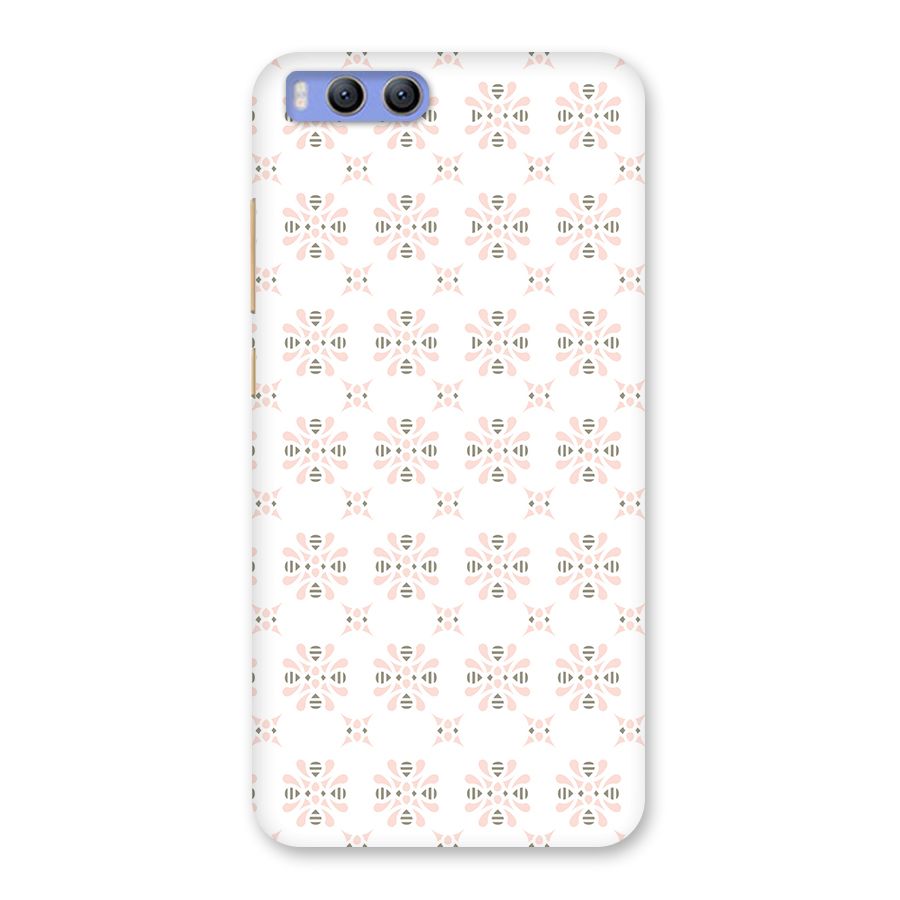 Pink Floral Pattern Back Case for Xiaomi Mi 6