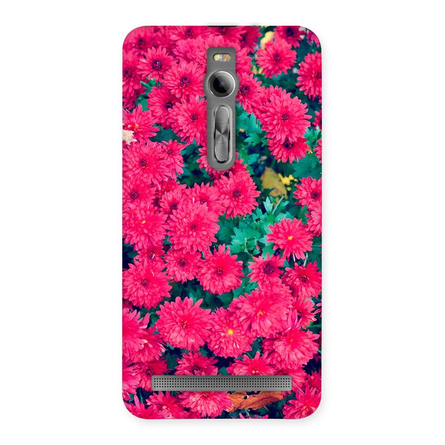 Pink Flowers Back Case for Asus Zenfone 2